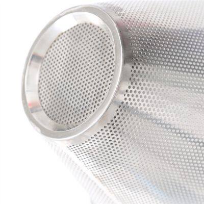 50 100 150 200 300 500 Micron 304 Stainless Steel Woven Wire Mesh Screen Cylinder Filter Tube