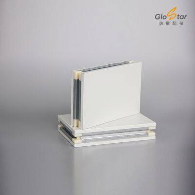 Handmade glass magnesium rock wool purification panels for use in pharmaceutical, electronic, and lithium battery workshops.