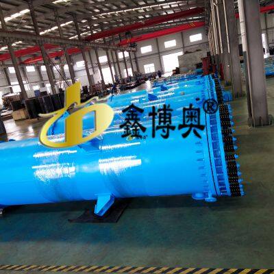 Cylindrical Block Hole Type Graphite Falling Film Absorber/cooler /graphite Condenser for Chemical Industry photo-3