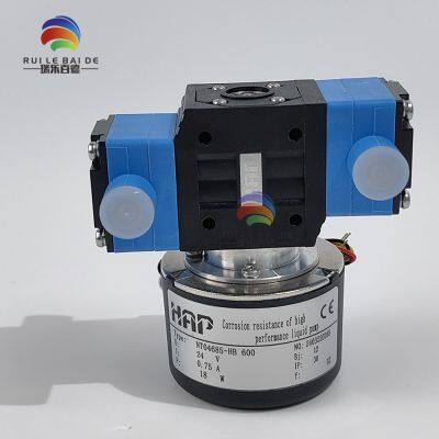 The In-stock HAP NT04685-HB600 Brushless Ink Pump Can be Used as a Replacement for KNFPML8845 NFB60 Inkjet Printers.