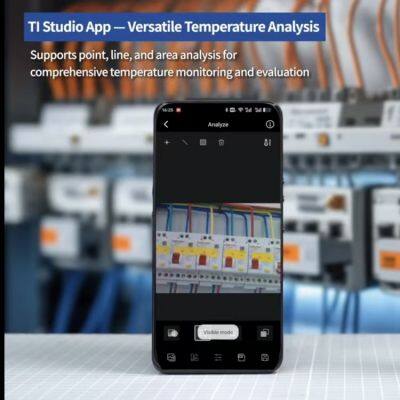 IX2 AIR Pro Portable Thermal Camera - Circuit Board & Electrical Maintenance, HVAC Leak Detection, Thermal Hazard Location