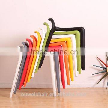 mordern plastic dining chair home furniture