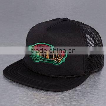 New Design Free Sample Classic Patch Trucker Cap