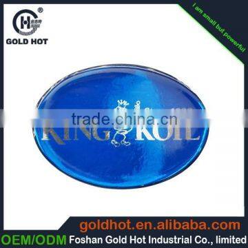 Metal Name Plate Hang Tag in 3d Floor Sticker Metal Plaque Labels Car Sticker Hologram Sticker photo-3
