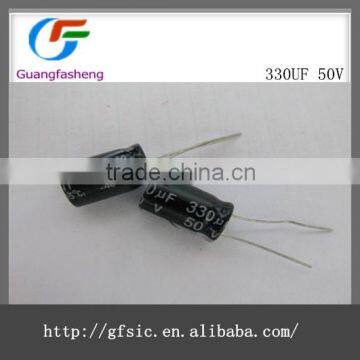 (hot sale)electrolytic capacitor 330UF 50V