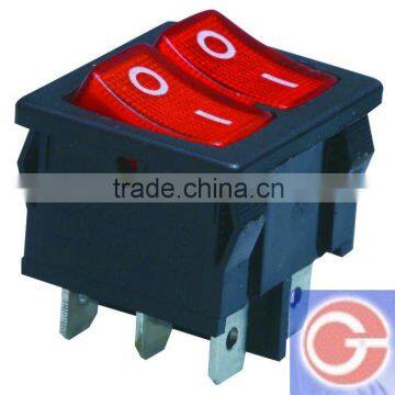 waterproof illuminitated Electronics Rocker Switch