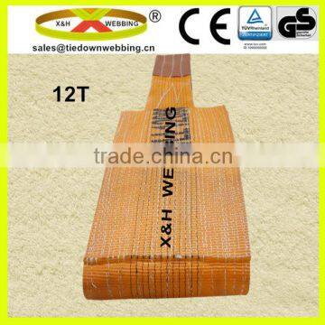 12T polyester belt type sling