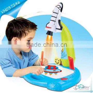 Spaceship Projection Drawing Education Toy Set 3 in 1