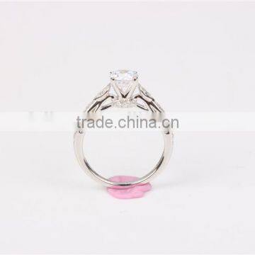 2016 New Model Wedding 925 cz Ring Gold Plated Jewelry photo-4