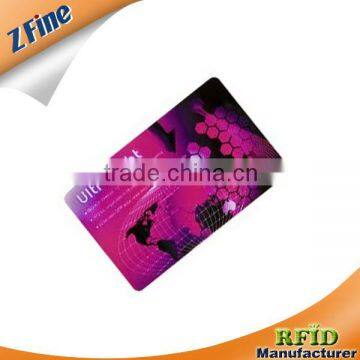 HOT!!!13.56mhz PVC IC card i/ hotel room key card ShenZhen