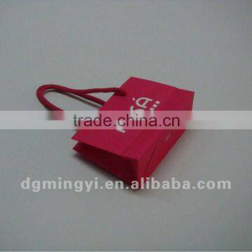 Small Red Kraft Paper Bag