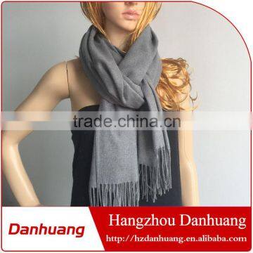 High quality fashionable cotton cashmere imitation tassel scarf                        
                                                Quality Choice