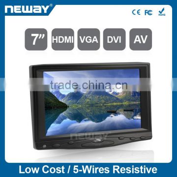 HDMInput VGA Video Audio monitor High Brightness TFT LCD Touch Screen Monitor