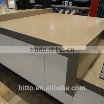 engineered quartz stone for fast food restaurant countertop check-out worktop