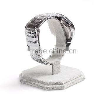 Wholesale Gray DIY Fabric Watch C-stand Bracelet Jewelry Display Stand Holder Showcase Watch Display Stand Holder Quality Choice photo-2