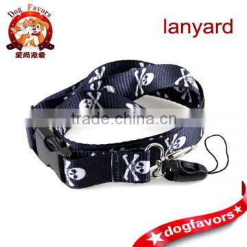 Trade Assurance Fashion Lanyard "Skull" Keychine Cellphone Holder Lanyard