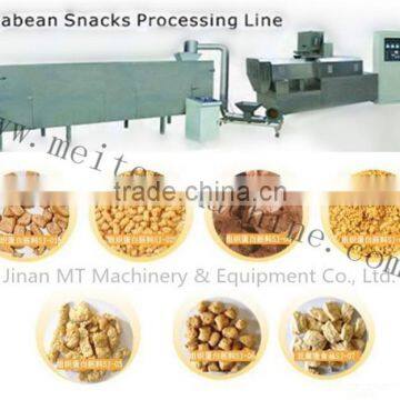 1.Automatic High Textured Extruded Soya Nuggets Making Machinery photo-4