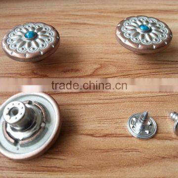 Rhinestone Jeans Tack Button For Jeans and Jackets -- J1533 photo-2