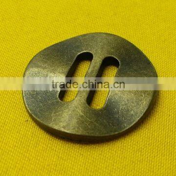 Rectangle Shape Holes Metal Sew-on Button For Jackets -- MS2392 photo-4