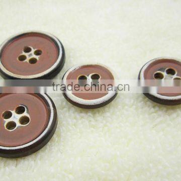 Sedex Audited Factory 2 Pillar Burnt Rim 4 Holes Urea Button, Urea Button photo-4