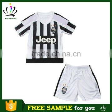Cheap Thai Quality Juventus Away Pink Soccer Jersey for Children photo-3