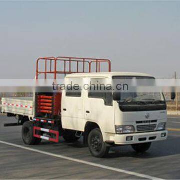 NISSAN crew cab 3 Knuckle arm 12-16 meter High-altitude Operation Truck aerial working platform