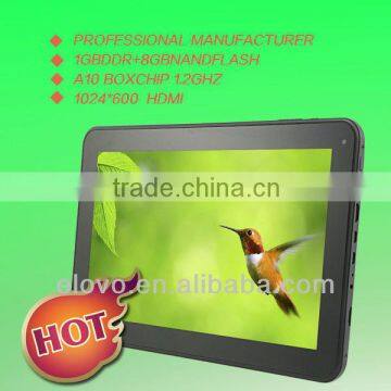 Shenzhen cheapest 10.1 inch Android Pad Allwinner A10 Tablet PC