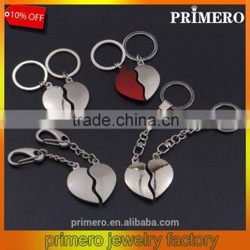 Magnetic Boy And Girl Kissing Couple Heart Key Chain Cute Pendant Gift Keyring