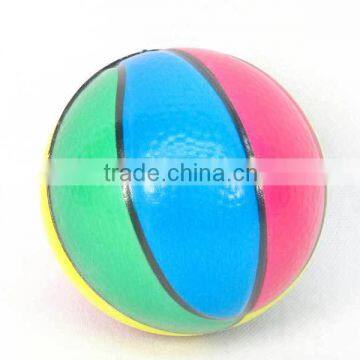 Kids sport toy ball game 6.3 Cm colorful PU ball toys mini pu basketball