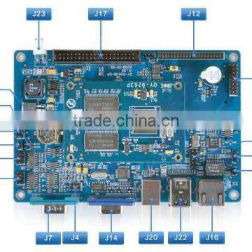 ATMEL9263 ARM Development Board (Core board+ Back plane) android development board