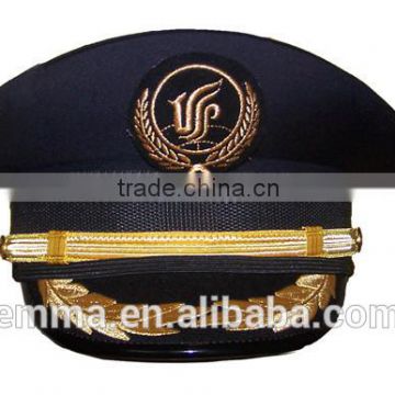 New style airline pilot hats wholesale with good quality HT2043