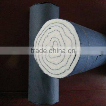 Absorbent Cotton Wool Roll with paper