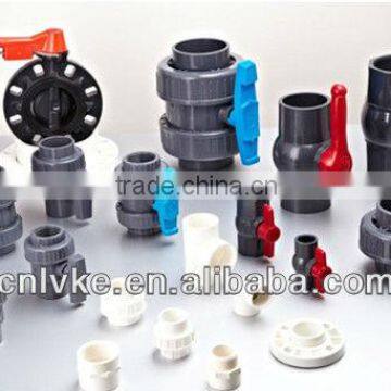 plastic check valve/double union check valve