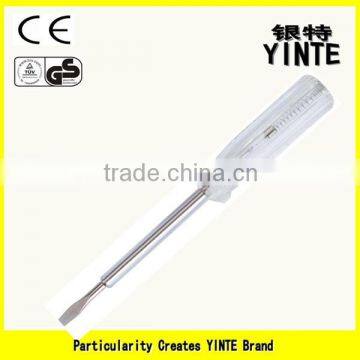 China factory Ordinary test pen /screwdriver with AS plastic and long-life neon light