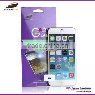 [Somostel] 9H for iphone 6 tempered glass screen protector, tempered glass for iphone 6, tempered glass screen