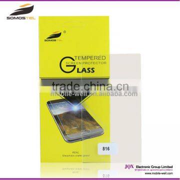 [Somostel] Original clear tempered glass scren protector for HTC desire 816 screen protector high quality