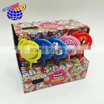 1g cartoon rotating ball popping candy