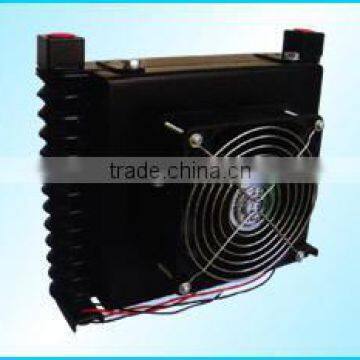 aluminum ,shell type ,hydraulic oil cooler for hydraulic system /motor cycle