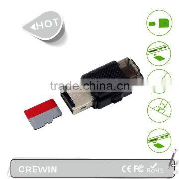 Retractable Microsd USB OTG Cable,retractable otg usb card reader