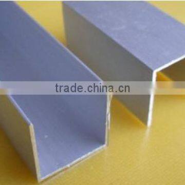 Architectural Aluminum U profile alloy extrusion hot sales