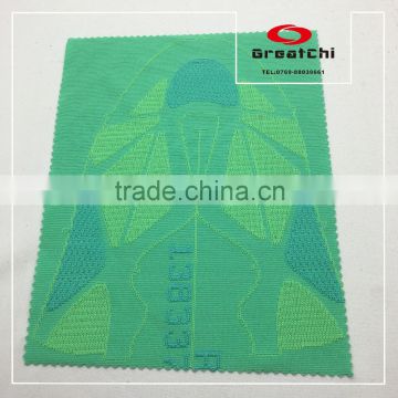 China suppliers custom knit fabric printing seamless upper vamp