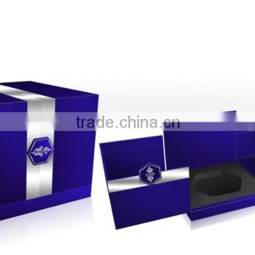 new design cardboard paper perfume box with customized logo