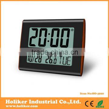 plastic Led digital desk clock day date time clock