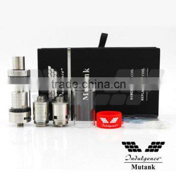 Best vape tank 2016 authentic unicig Indulgence Mutank Sub Ohm Tank mutation tank