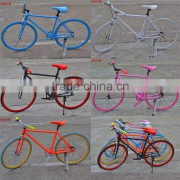 26" good quality carbon steel fixed gear bike/bicycle