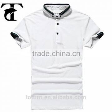 Fitness clothing Toturn factory cheep cost new design polo shirt with three button                        
                                                                                Supplier's Choice