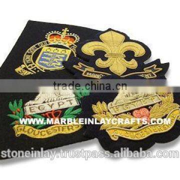 Bullion Crests Badges