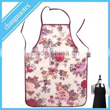 various flora design printed kitchen apron