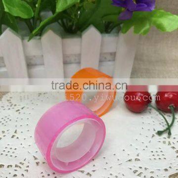 Color transparent stationery tape rainbow tape photo stick glue