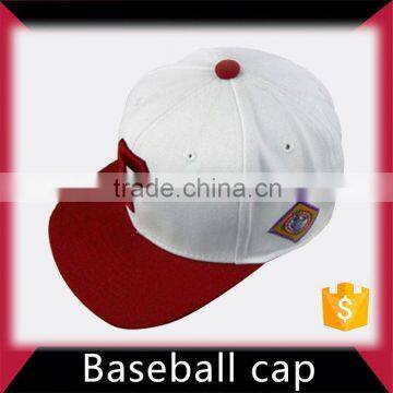 Wholesale blank 6 panel cotton snapback baseball cap